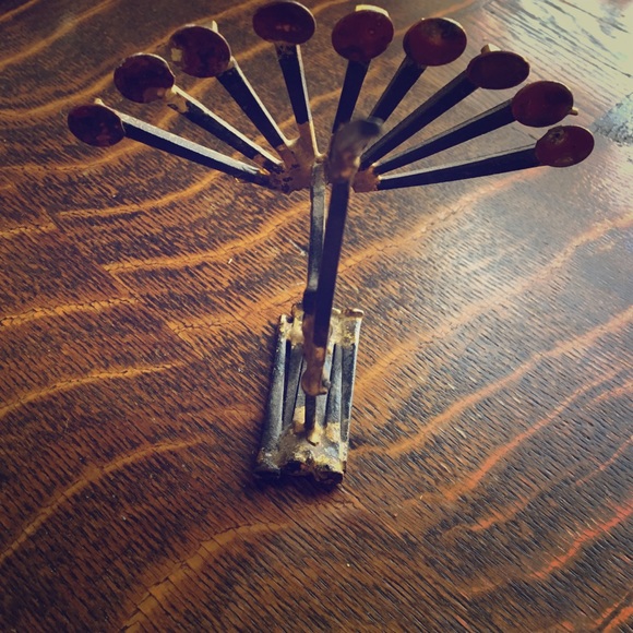 Object of interest - vintage metal bird