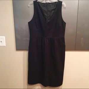 JCREW Black Sheath Dress