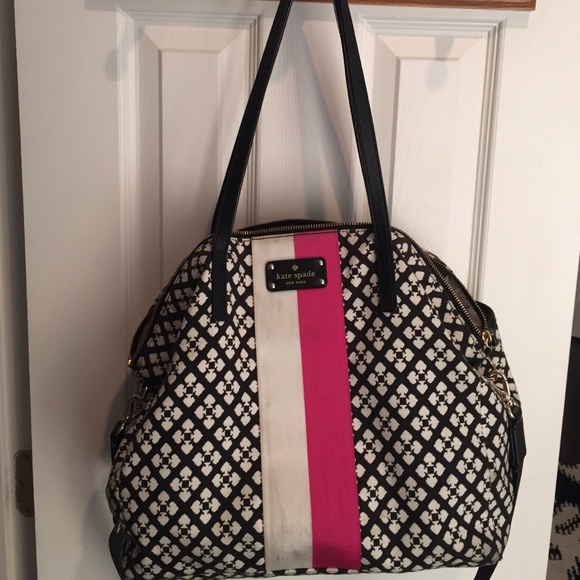 Kate Spade diaper bag.