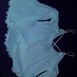 Flowy white blouse