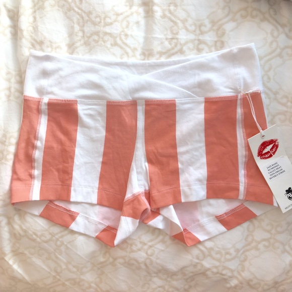 ❌SOLD❌NWT Wildfox Jazz Basic Shorts Beverly Stripe - Picture 3 of 3
