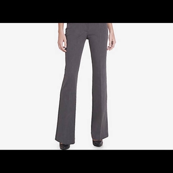 Express Original Editor Gray Dress Pants