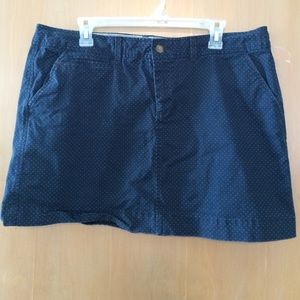 Old navy polka dot skirt