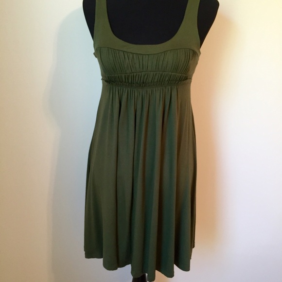 Green Jersey Dress