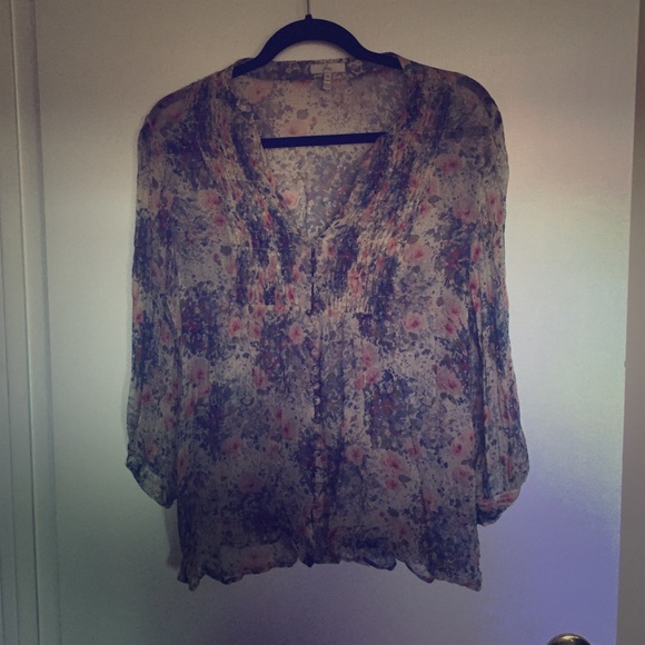 Joie sheer top