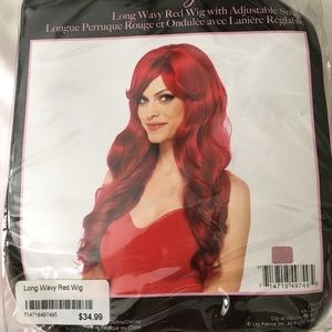 Long Wavy Red Wig