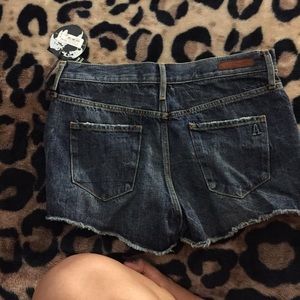 High rise shorts