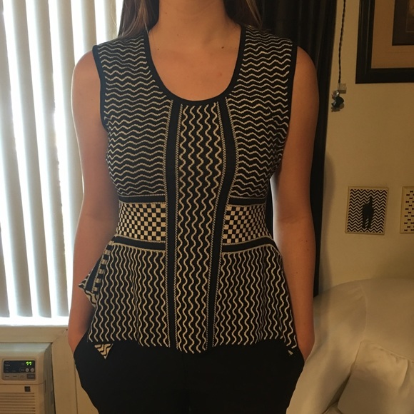 BCBG sleeveless top