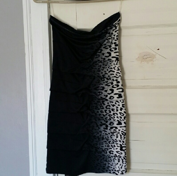 mini cheetah print dress - Picture 2 of 3