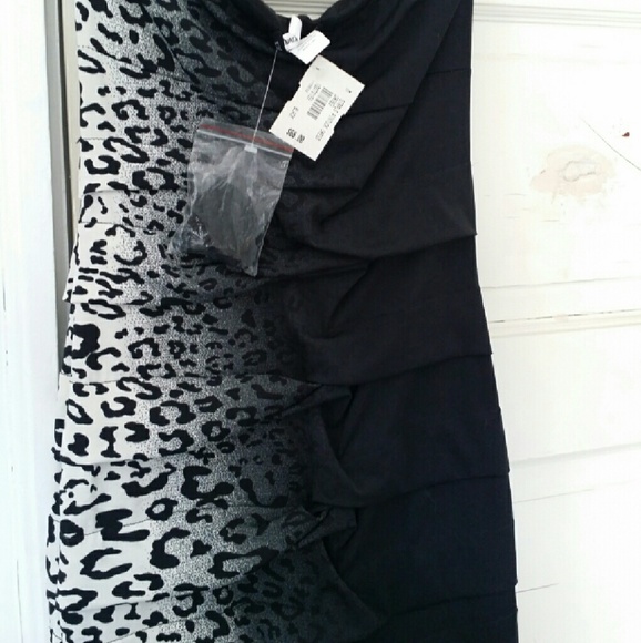 mini cheetah print dress - Picture 3 of 3