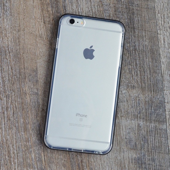 Clear TPU / Metal bumper case - iPhone 6 & 6 plus