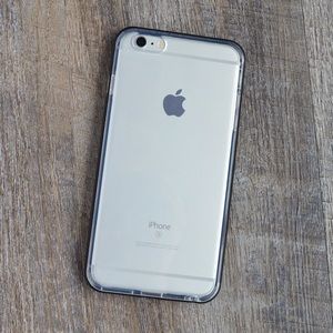 Clear TPU / Metal bumper case - iPhone 6 & 6 plus