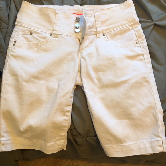 White Shorts