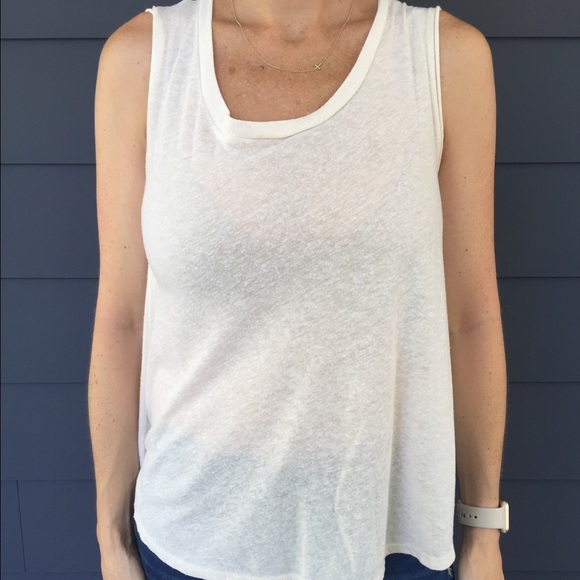 Open side drapey tank