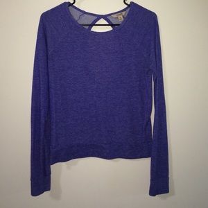 Cutout Back Sweater