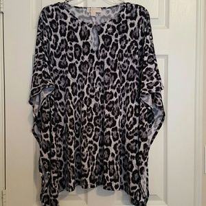 Michael Kors Animal Print Blouse