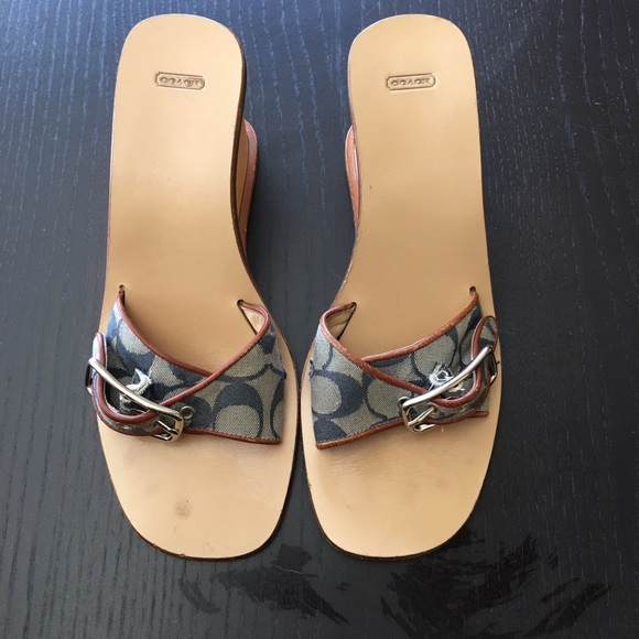 Coach Sandals monogram