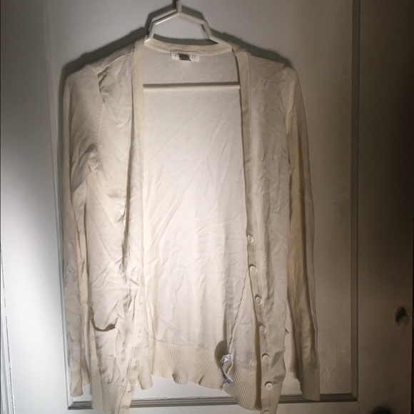 White Cardigan