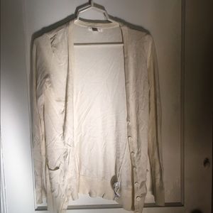 White Cardigan