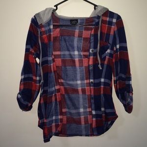 Plaid Hoodie