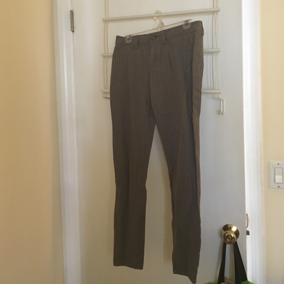 Body skinny pants- striped