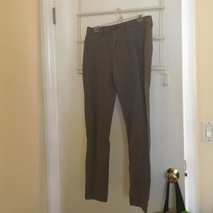 Body skinny pants- striped