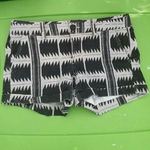 Tribal print shorts