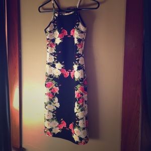 Floral mini dress