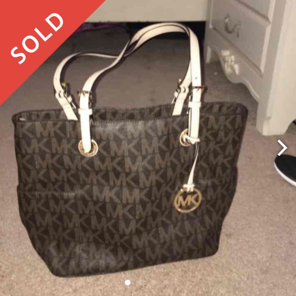 Brown REAL Michael Kors bag
