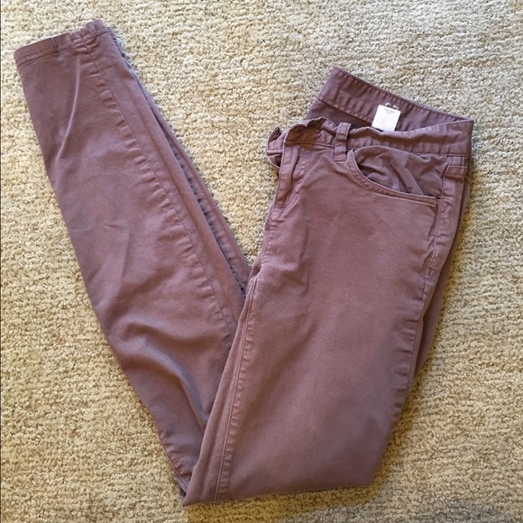 Loft toothpick pants
