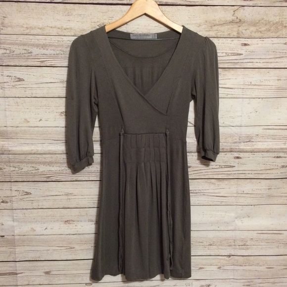 ⚡️Flash Sale Zara Collection Gray Pleated Dress - Picture 3 of 5