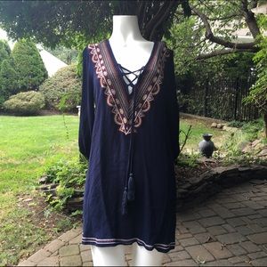 Forever 21 Navy Tunic