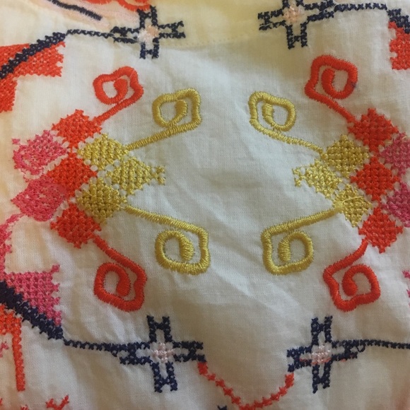 Light Stitched White Long Sleeve Shirt