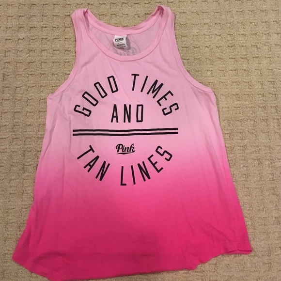 PINK Ombré tank