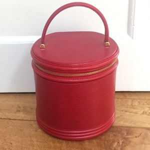 Authentic Louis Vuitton Epi Red Leather Bag
