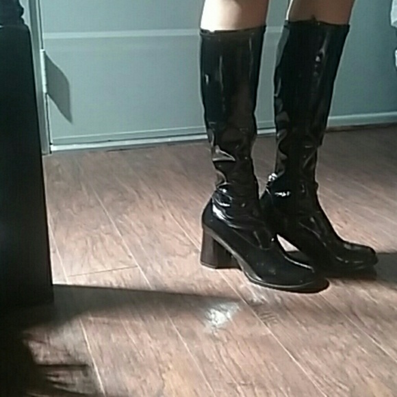 Knee High Black Boots