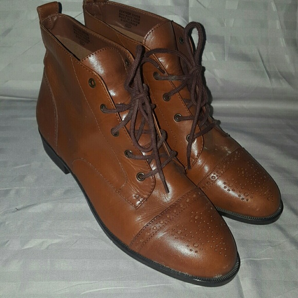 Calico ankle boots