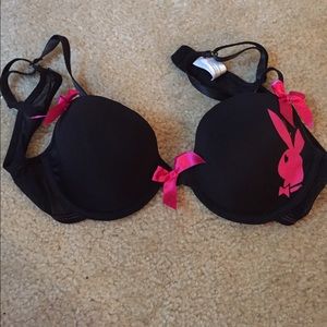 Playboy black bra