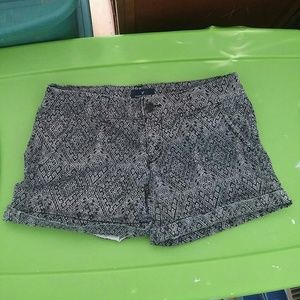 Tribal print shorts