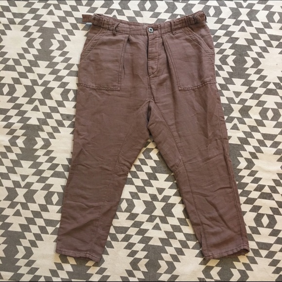 Free People Blush Pink Harem Pants