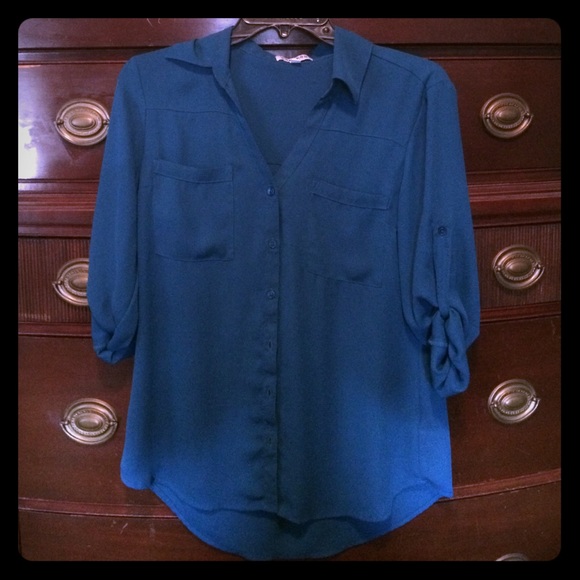 Express Slim fit portofino shirt