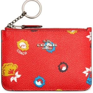Coach wild prairie keyholder NWT