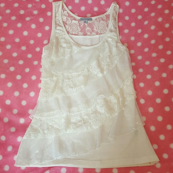 White Lace Top