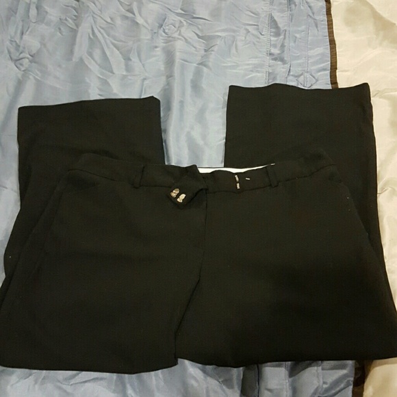 Black trouser pants