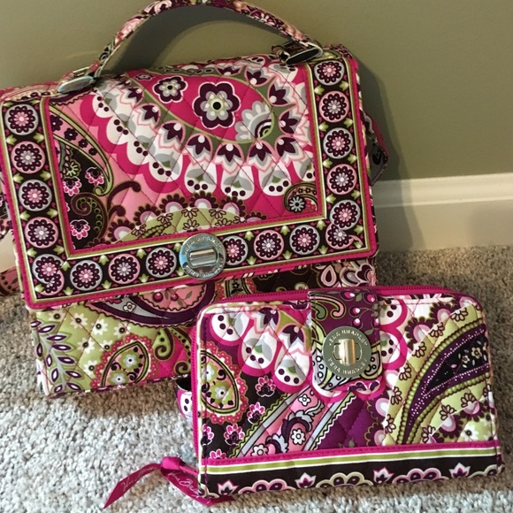 Vera Bradley purse and wallet