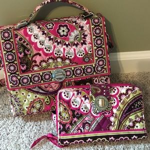 Vera Bradley purse and wallet