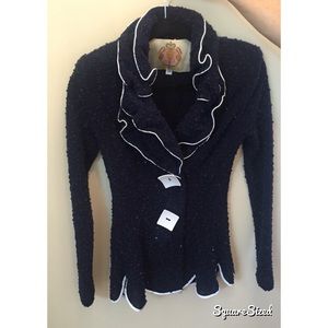 Paola Poggi Italy Jacket/Blazer; Fits size 0-4