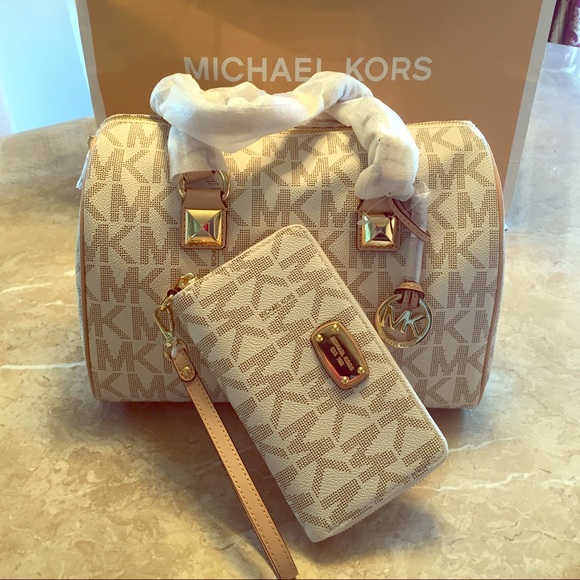 🎉NEW🎉Michael Kors Grayson & Matching Wallet!