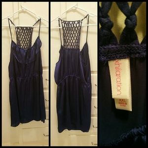 Sexy little blue dress