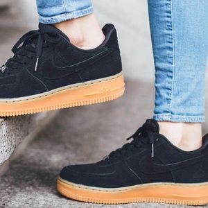 ✨✨ BLACK SUEDE AIR FORCES ✨✨